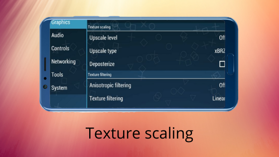 PPSSPP Texture scaling